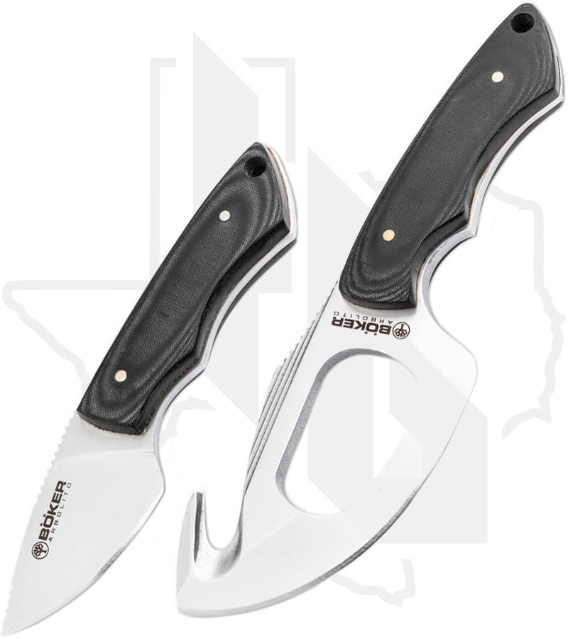 Boker Arbolito Chaman Set 02BA5129M - Black Micarta