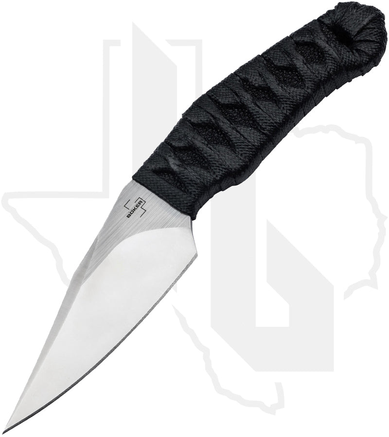 Boker Plus 302 02BP0006 - Wrapped Black Fish Skin