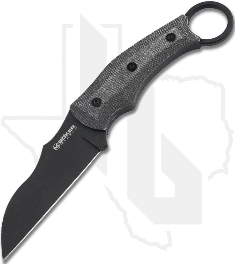 Boker Magnum Straight Karambit 02RY700 - Black Micarta