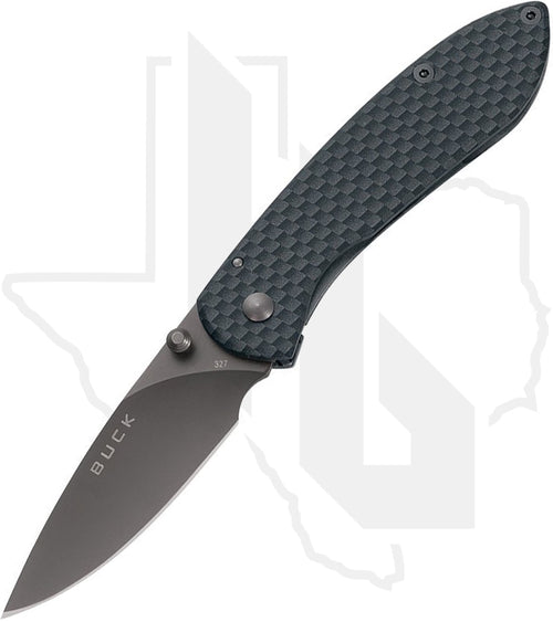 Buck Nobleman 0327CFS - Carbon Fiber Graphic Stainless Steel