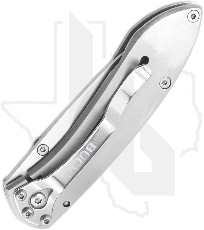 Buck Nobleman 0327SSS - Brushed Stainless Steel