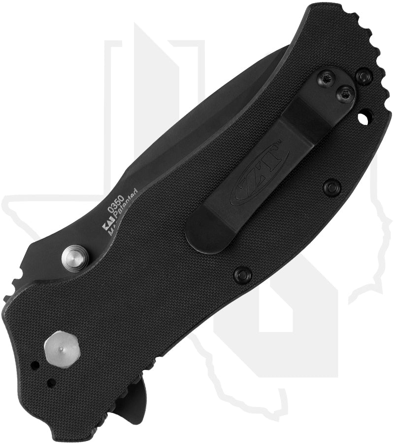 Zero Tolerance 0350 - Black G-10, Black Cerakote