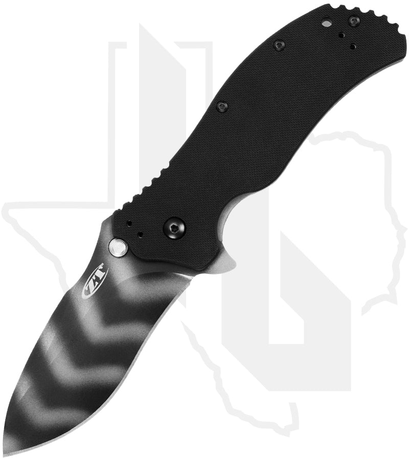 Zero Tolerance 0350TS - Black G-10, Tiger Stripe Cerakote