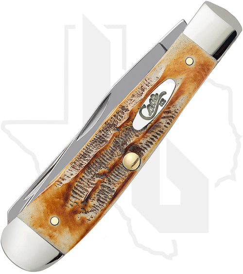 W.R. Case Trapper 03573 - 6.5 BoneStag, Jigged (6.5254 SS)