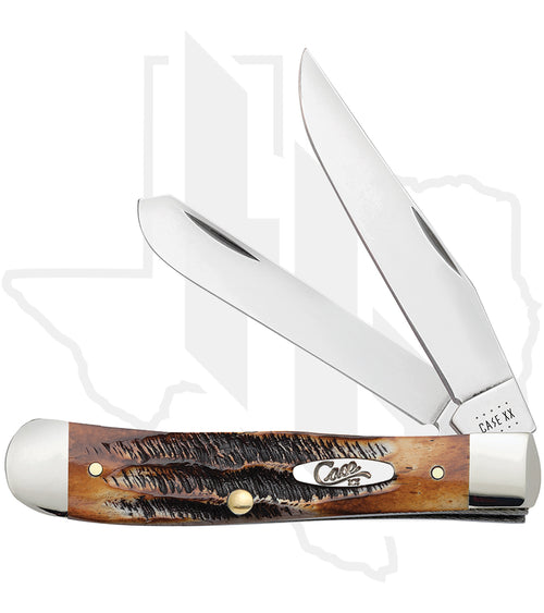 W.R. Case Trapper 03573 - 6.5 BoneStag, Jigged (6.5254 SS)