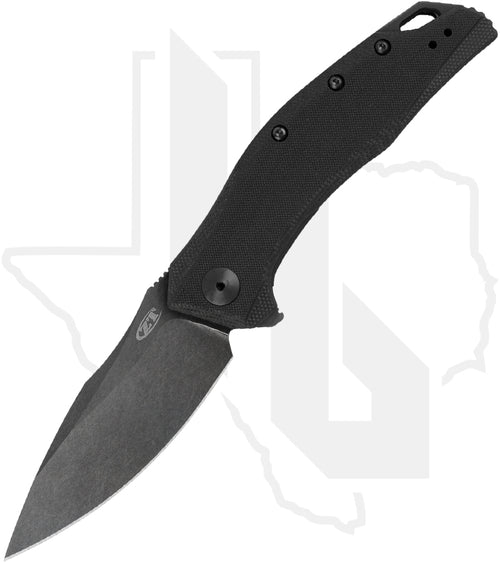 Zero Tolerance 0357BW - Black G-10, Blackwashed
