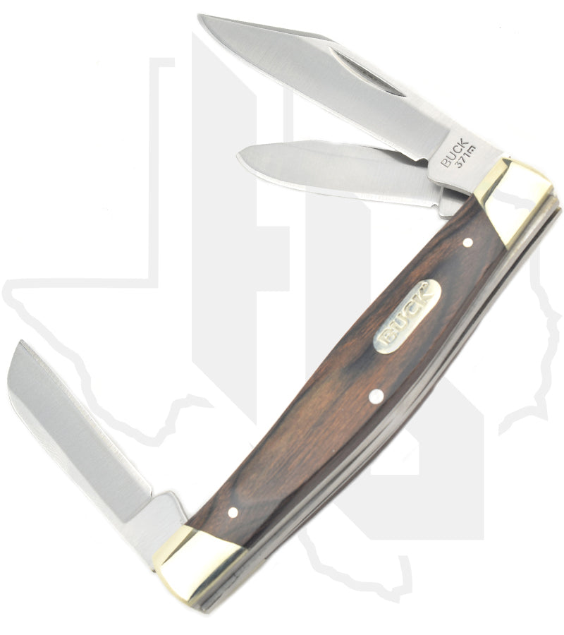 Buck Stockman 0371BRS - Woodgrain