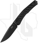 Zero Tolerance 0556BLK - Titanium, Carbon Fiber Inlay, Black PVD