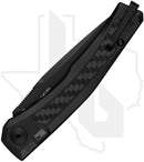 Zero Tolerance 0556BLK - Titanium, Carbon Fiber Inlay, Black PVD
