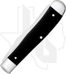W.R. Case Trapper 06090 - Black Synthetic, Smooth, Dont Tread on Me (2254 SS)