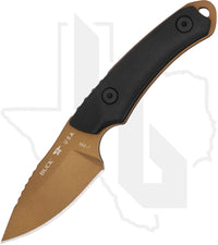 Buck Alpha Scout Backcountry 0662BKS1 - Black Veraflex Rubber and GFN, Bronze Cerakote