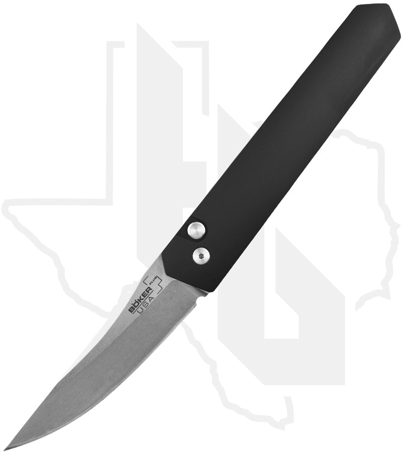 Boker Plus Kwaiken Auto 06EX291 - Black Aluminum