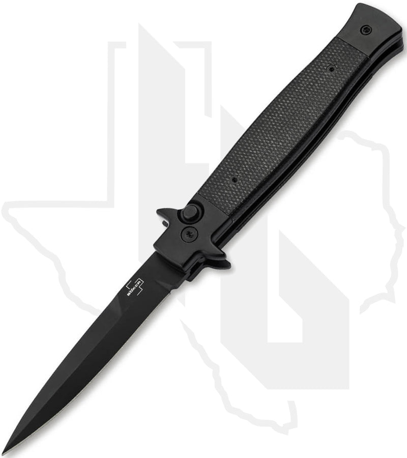 Boker Plus Stiletto 3.5 All Black 06EX751 - Black Micarta