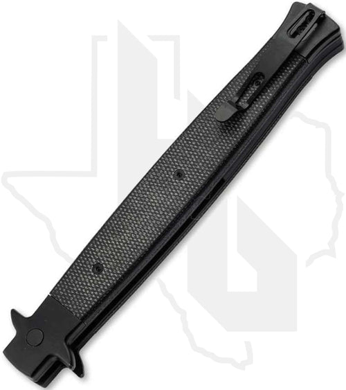 Boker Plus Stiletto 5.0 All Black 06EX753 - Black Micarta