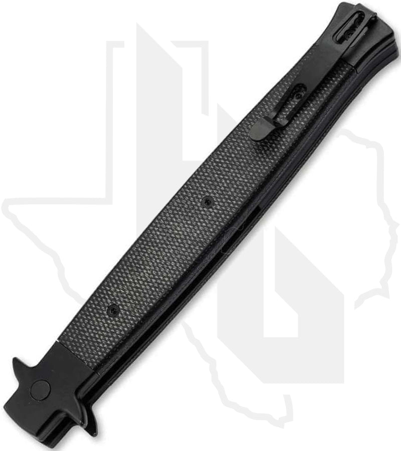 Boker Plus Stiletto 5.0 All Black 06EX753 - Black Micarta