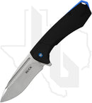 Buck Ruckus 0713BLS - Black Aluminum, Stonewashed Stainless Steel
