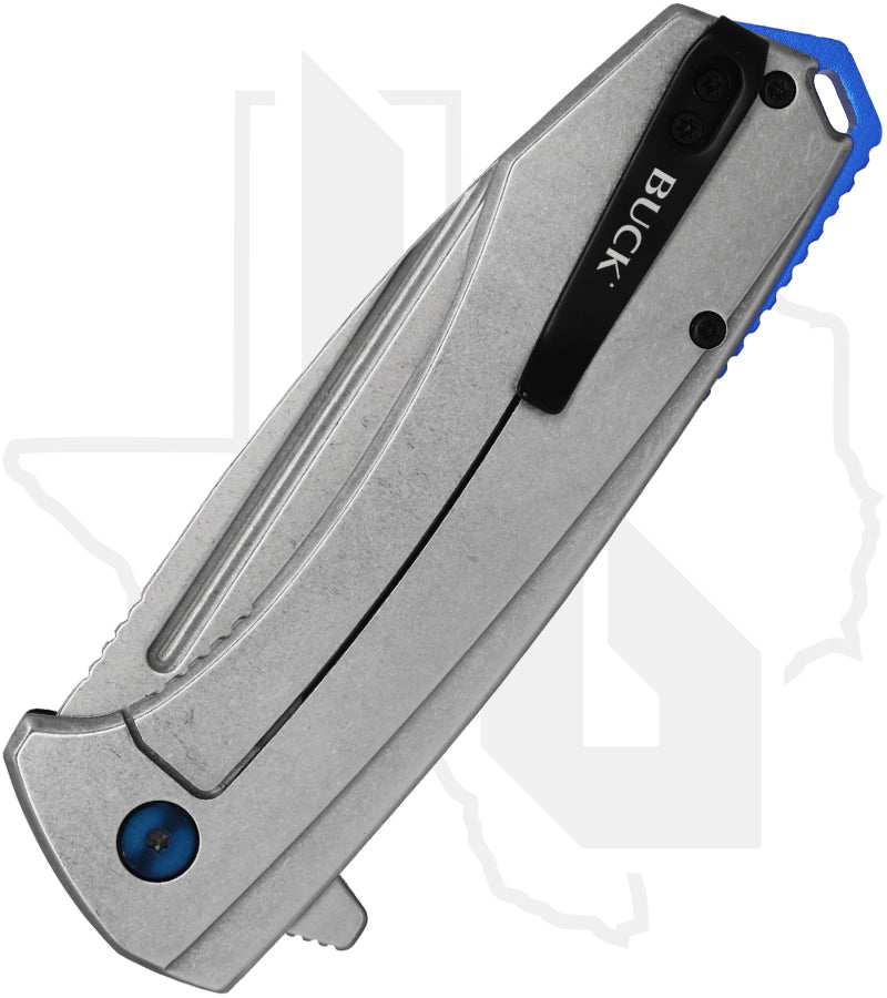 Buck Ruckus 0713BLS - Black Aluminum, Stonewashed Stainless Steel