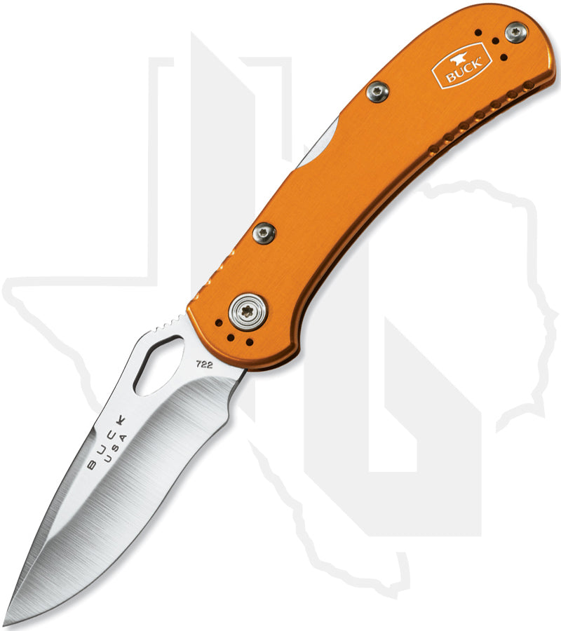 Buck Spitfire 0722ORS1 - Orange Aluminum