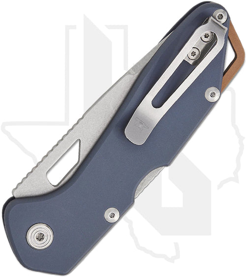 Buck Mustang 0724BLS1 - Dark Blue Aluminum