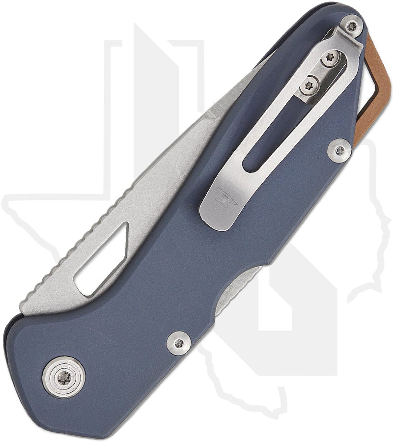 Buck Mustang 0724BLS1 - Dark Blue Aluminum