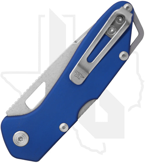 Buck Mustang 0724BLS - Blue Aluminum