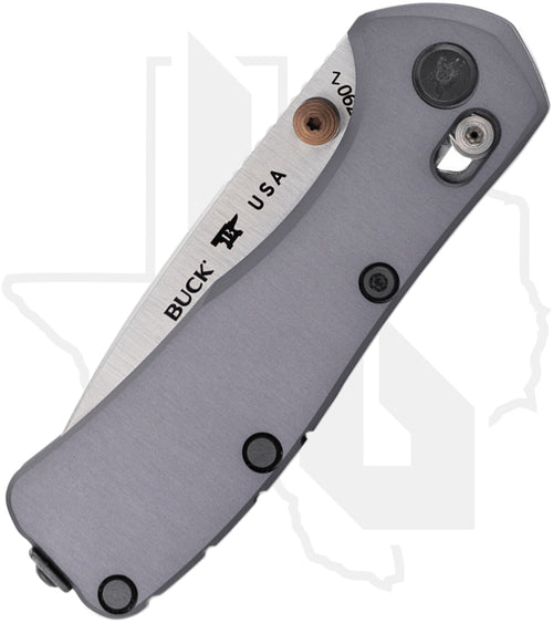 Buck Mini Range Elite 0790GYS - Gray Aluminum