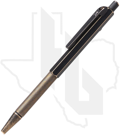 Tactile Turn Anso Pen 10-JA2-BRA-BLK - Blackened Brass