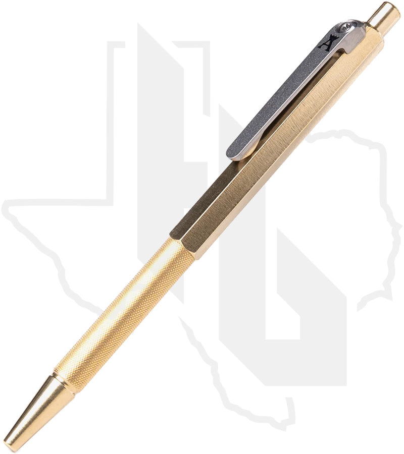 Tactile Turn Anso Pen 10-JA2-BRA-TTM - Brass