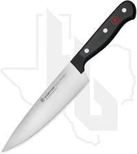 Wusthof Gourmet 6 in. Chef's Knife 1025044816 - Black