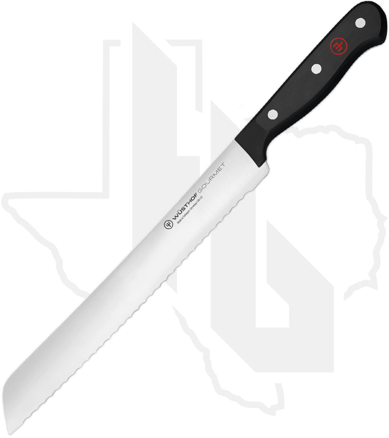 Wusthof Gourmet 9 in. Bread Knife 1025045723 - Black