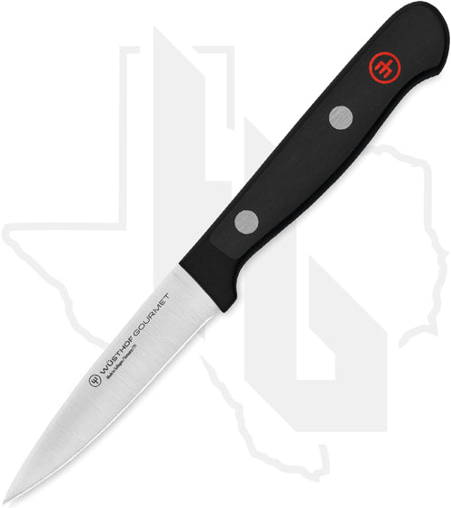 Wusthof Gourmet 3 in. Spear Point Paring Knife 1025048108 - Black