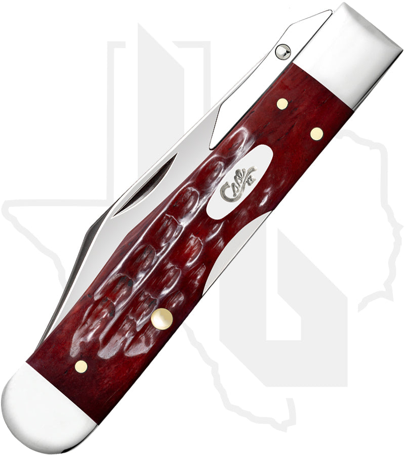 W.R. Case Cheetah Cub 10309 - Pocket Worn, Old Red Bone, Corn Cob Jig (611 1/2L SS)