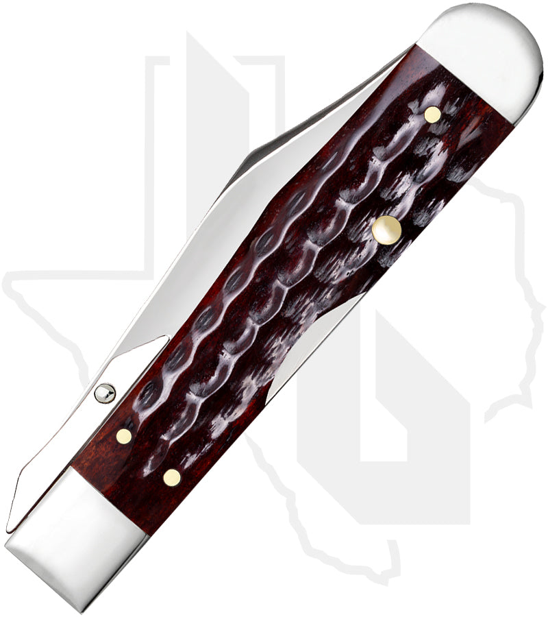 W.R. Case Cheetah Cub 10309 - Pocket Worn, Old Red Bone, Corn Cob Jig (611 1/2L SS)