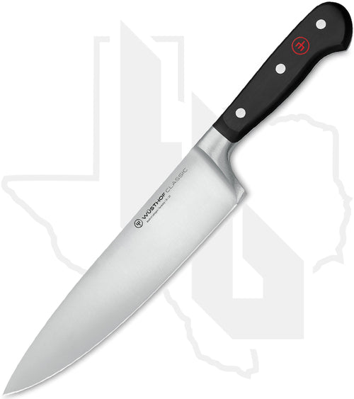 Wusthof Classic 8 in. Chef's Knife 1040100120 - Black