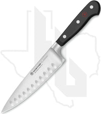 Wusthof Classic 6 in. Chef's Knife 1040100216 - Black, Hollow Edge