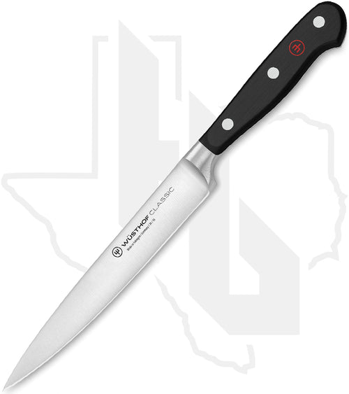 Wusthof Classic 6 in. Utility Knife 1040100716 - Black