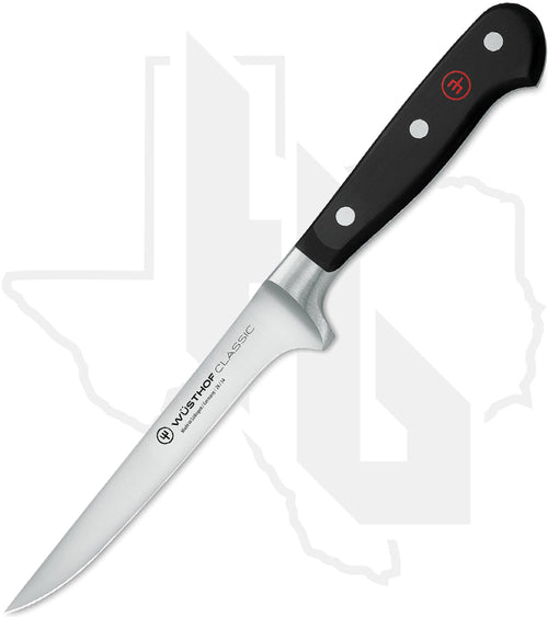 Wusthof Classic 5 in. Boning Knife 1040101414 - Black