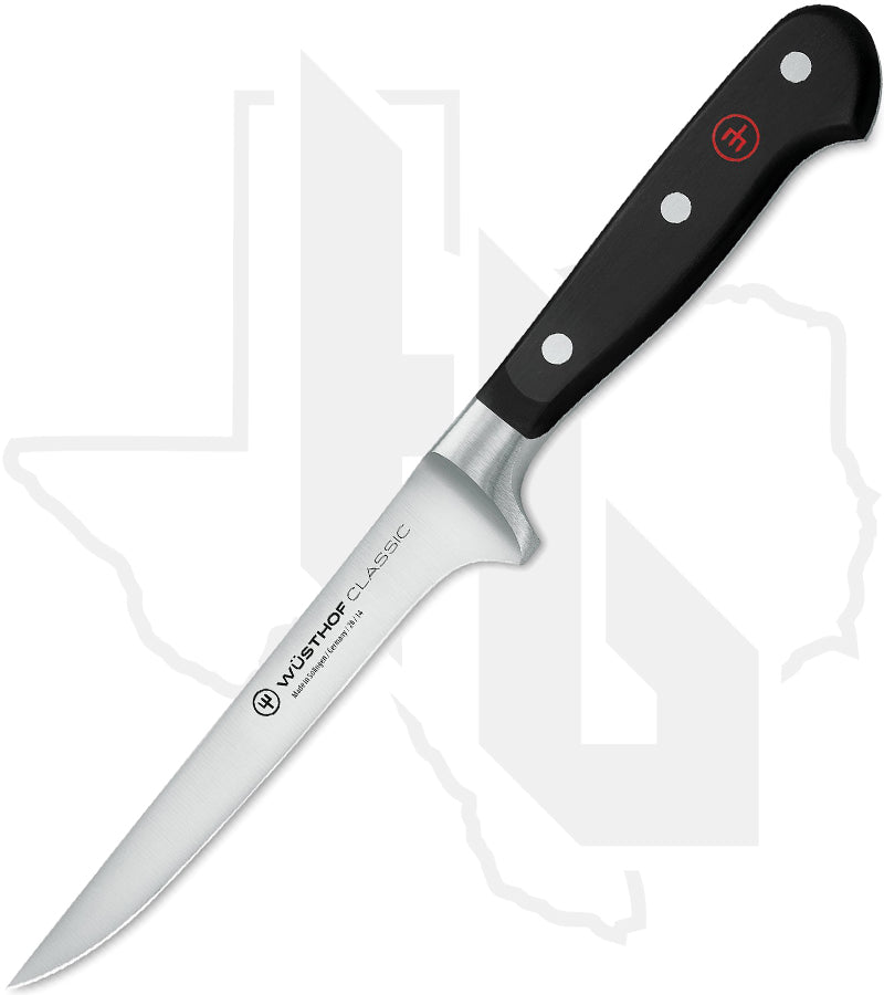 Wusthof Classic 5 in. Boning Knife 1040101414 - Black