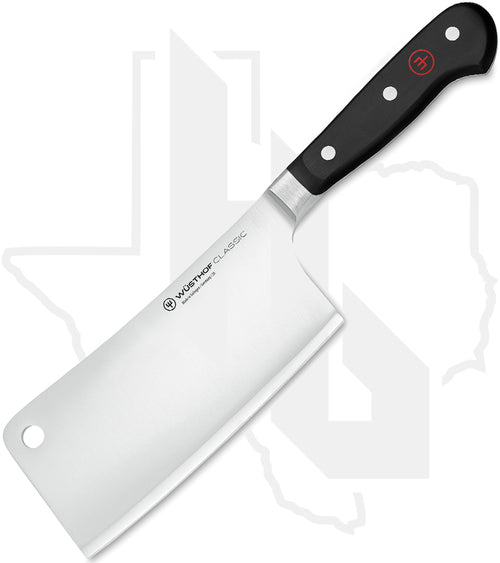 Wusthof Classic 6 in. Cleaver 1040102816 - Black
