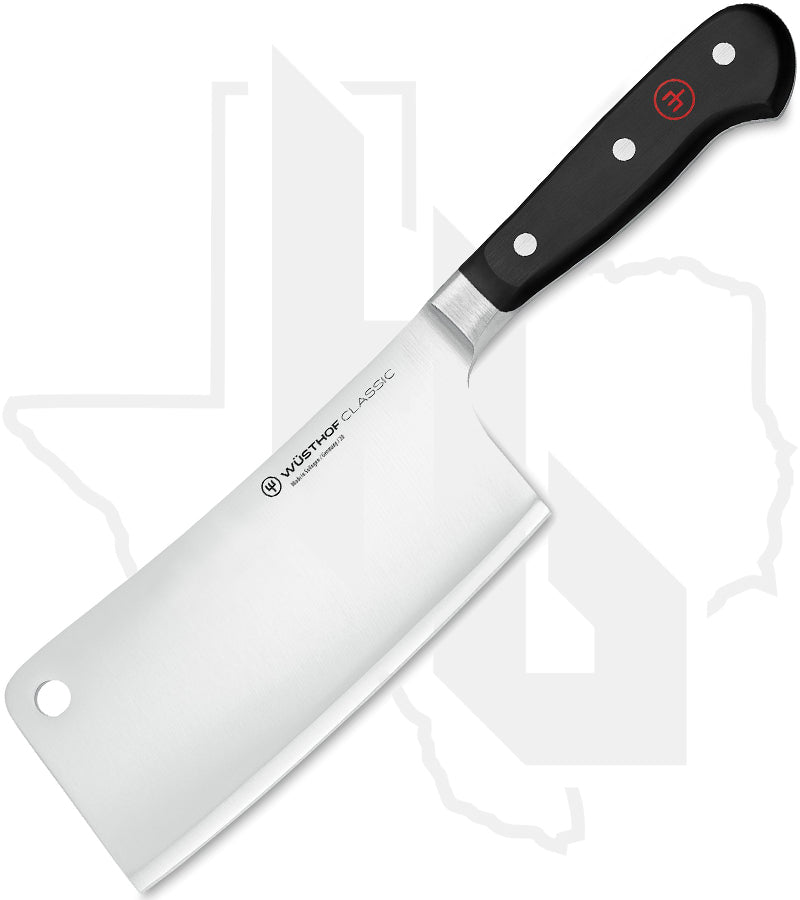 Wusthof Classic 6 in. Cleaver 1040102816 - Black