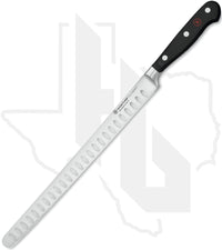Wusthof Classic 10 in. Ham Slicer 1040106626 - Black, Hollow Edge
