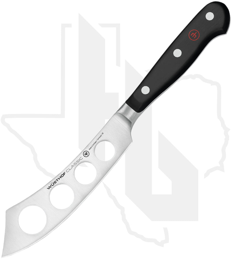 Wusthof Classic 5 in. Soft Cheese Knife 1040132714 - Black