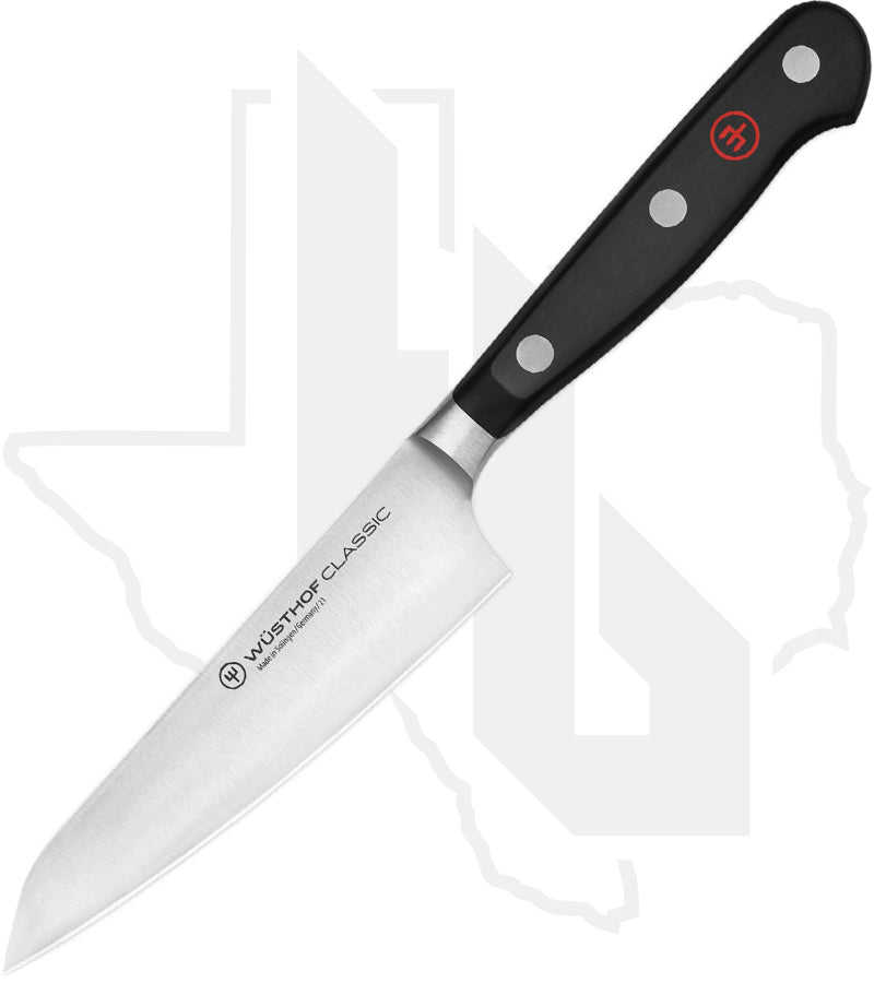 Wusthof Classic 4.5 in. Asian Utility Knife 1040136812 - Black