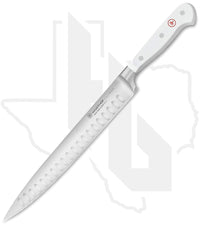Wusthof Classic 9 in. Carving Knife 1040200823 - White, Hollow Edge