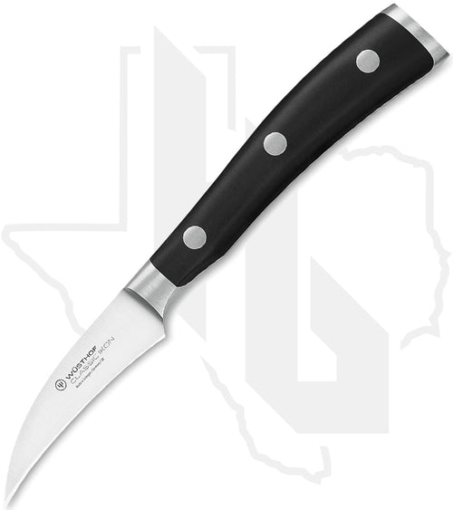 Wusthof Classic Ikon 2.75 in. Peeling Knife 1040332207 - Black