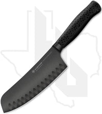 Wusthof Performer 7 in. Rotoku 1061237317 - Black Polymer, DLC, Hollow Edge