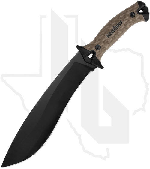 Kershaw Camp 10 1077TAN - Tan/Black GFN, Black Powder Coat