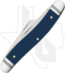W.R. Case Medium Stockman 10863 - Navy Blue Synthetic, Smooth (4318 SS)