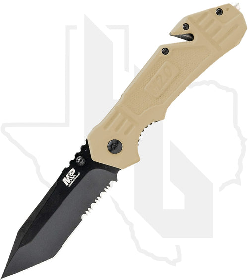 Smith & Wesson M&P M2.0 1100076 - FDE Rubberized Aluminum, Black Oxide