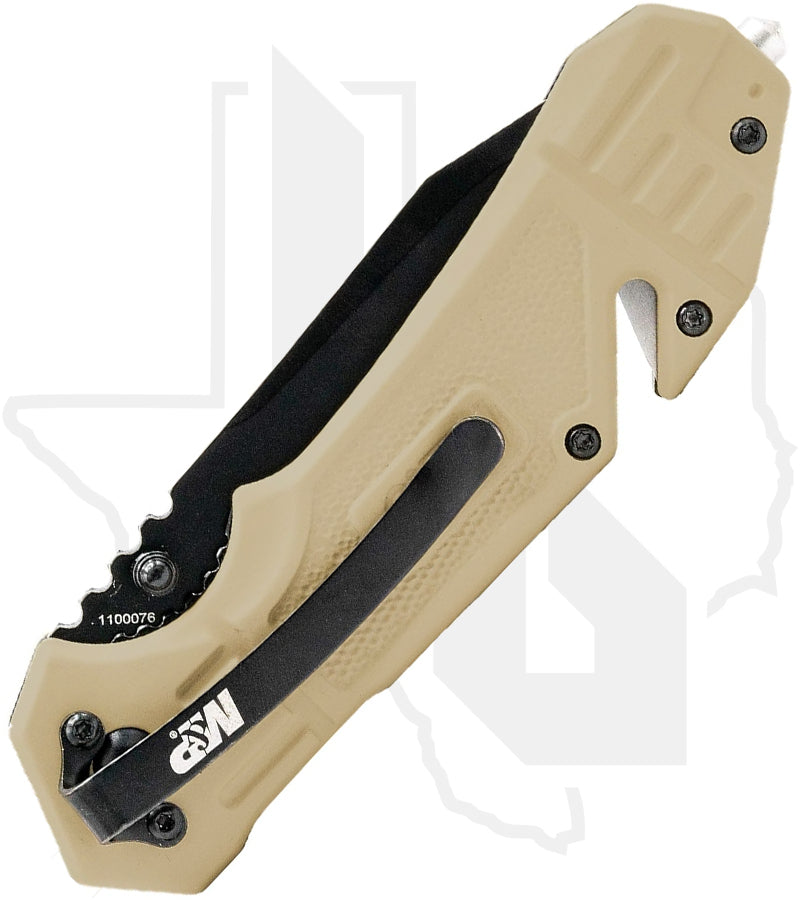 Smith & Wesson M&P M2.0 1100076 - FDE Rubberized Aluminum, Black Oxide
